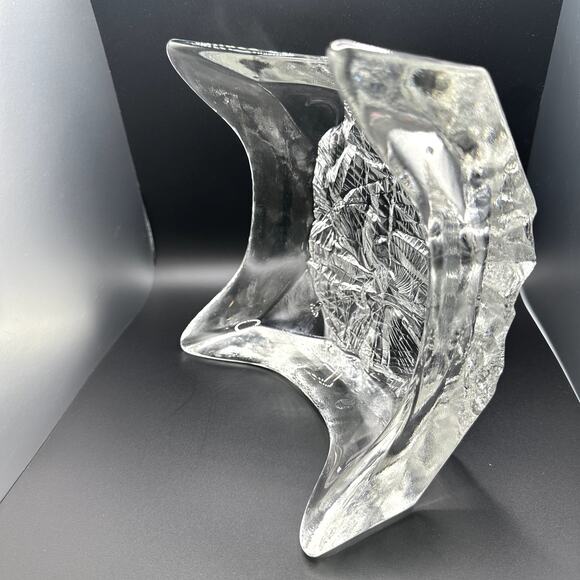 Large 1960's Brutalist Collectible Bowl Tapio Wirkkala For Littala Finland MCM - Picture 6 of 8